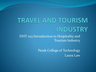 topic on travel and tourism