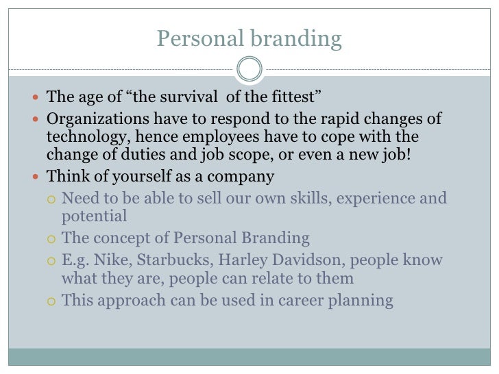 Topic 3 Personal Branding and Verbal Business Card