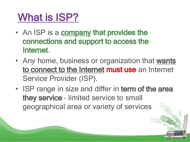 Topic 3 2 Internet Service Provider
