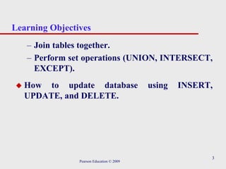 SQL Data Manipulation | PPTX