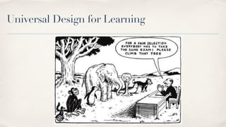 Universal Design for Learning
 