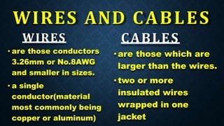 TOPIC 3- Wires and Cables (Solid and Stranded).pptx