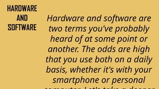Topic 3 – Computer Hardware and Software.pptx