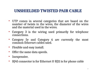 TOPIC 3 DATA TRANSMISSION AND NETWORKING MEDIA (1).pptx