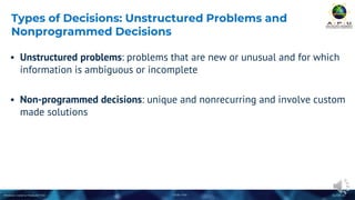 Comprehensive Decision Making Comprehensive Guide to Effective Decision Making in Management | PDF