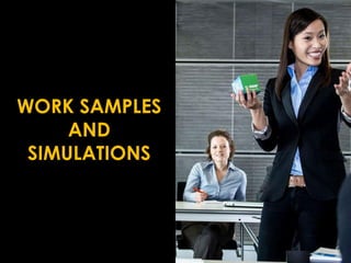 Work Samples and Simulations New | PDF