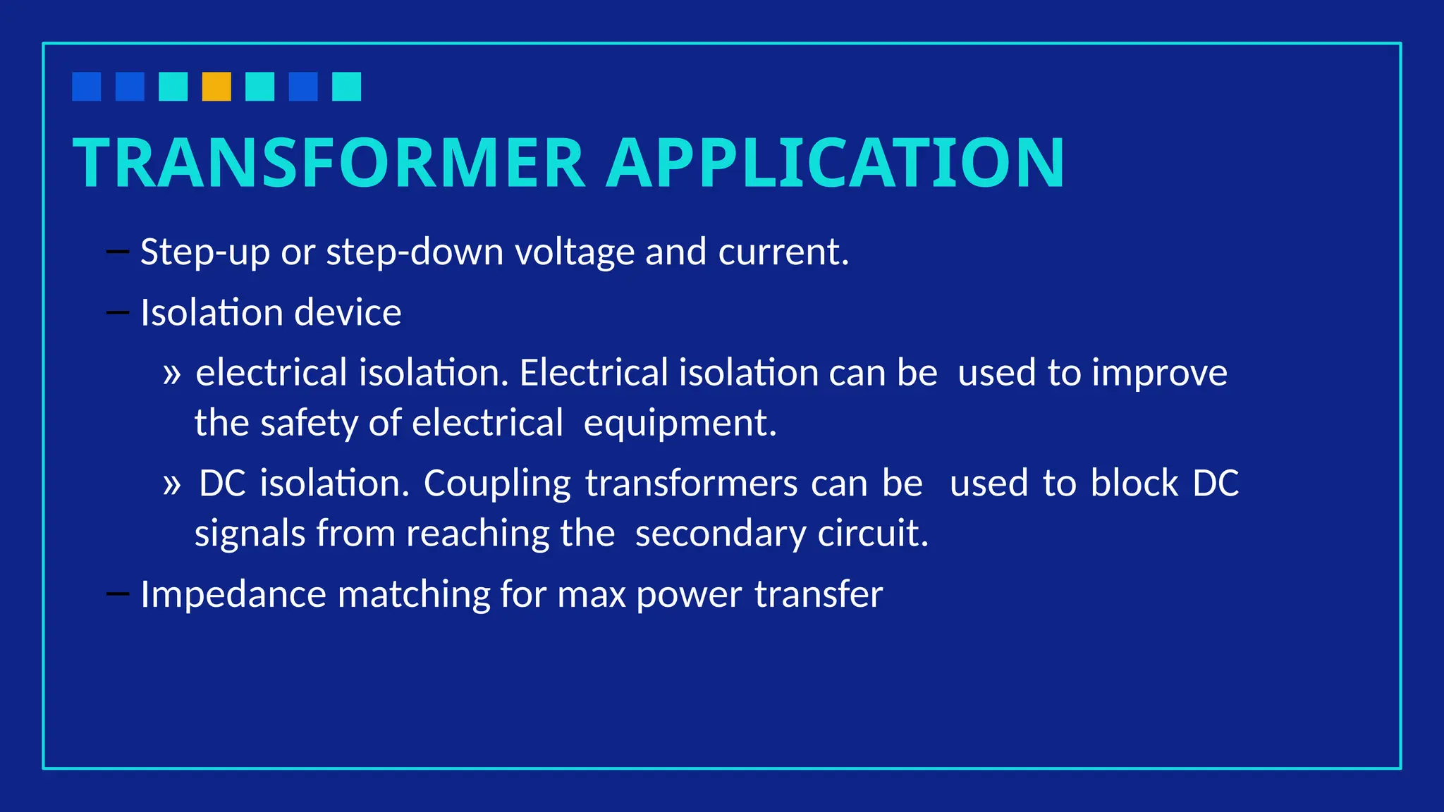 Current Isolation TOPIC 3 : Electromagnetic Fundamentals (DAD10042) | PPTX