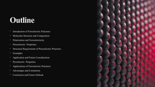 Topic3 Introduction Structure And Applications Of Ferroelectric