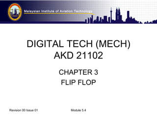 Topic 3 Digital Technique Flip flop | PPT