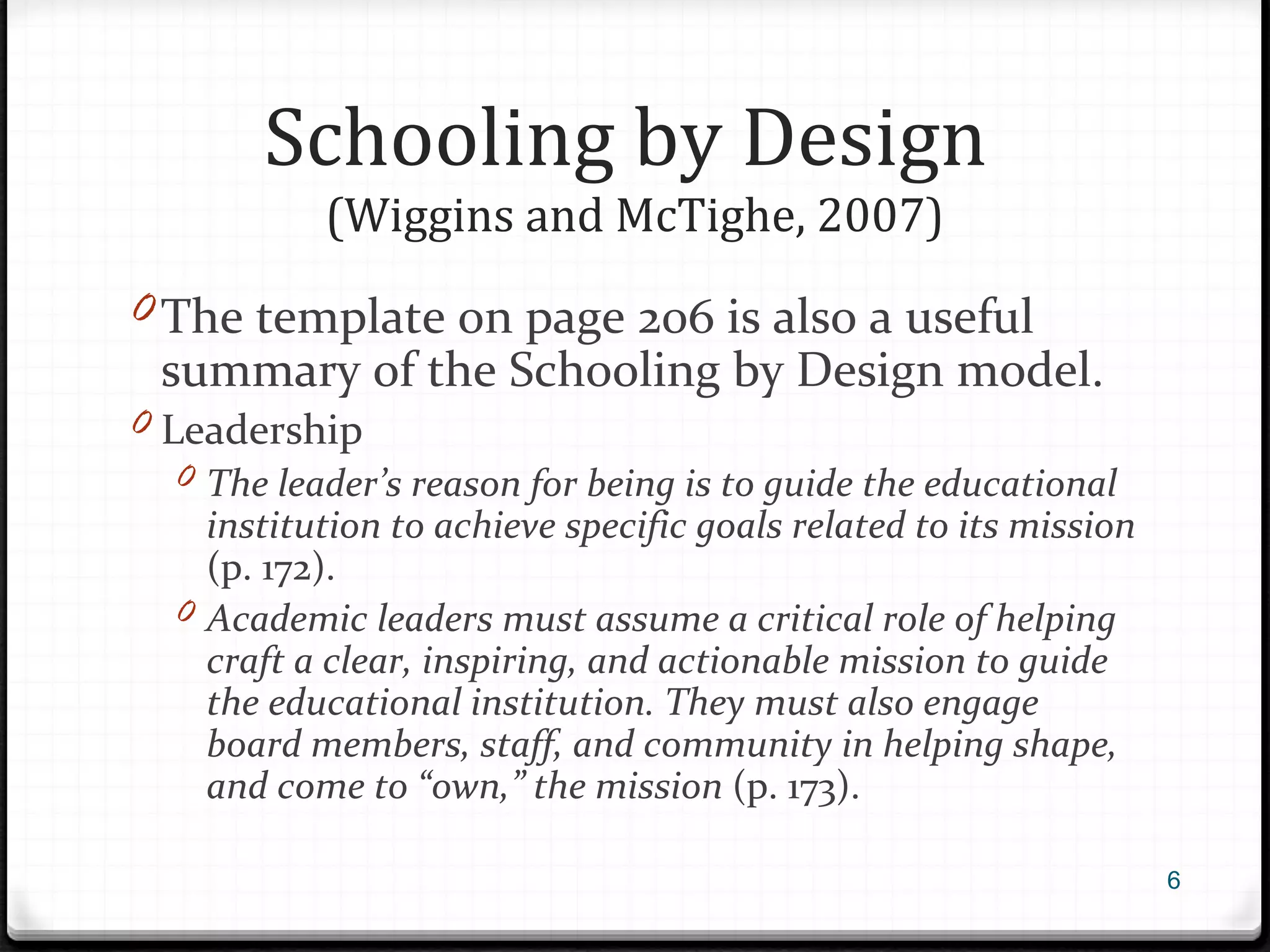Models of Educational Change PPT