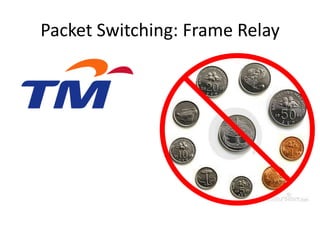 Packet Switching: Frame Relay
 