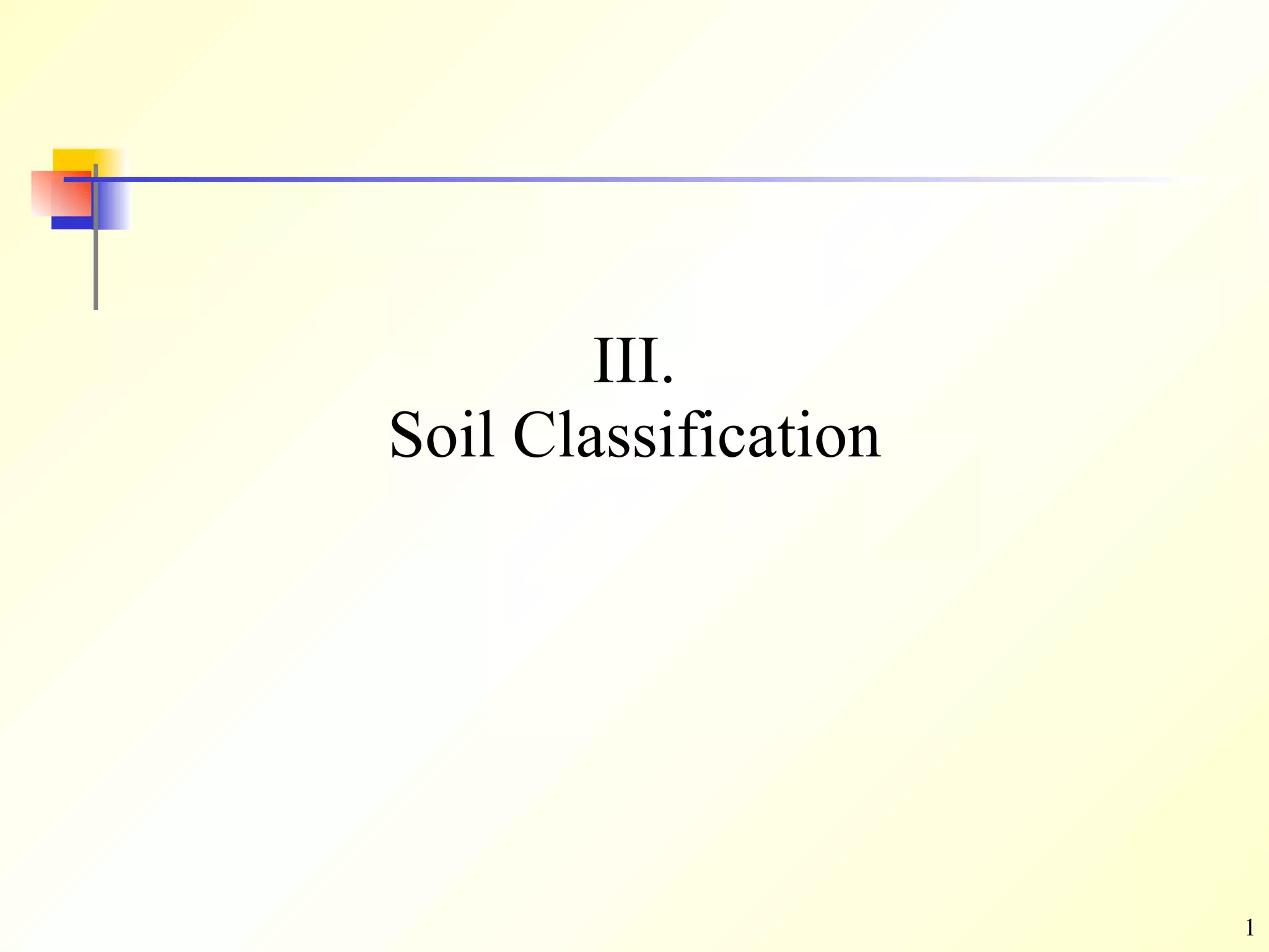 Soil Classification | PPT