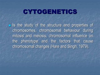 Karyotyping and chromosomal analysis in clinical genetics | PPT