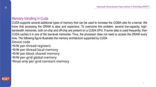 Comprehensive Overview of GPU Memory Handling in CUDA Programming | PPTX