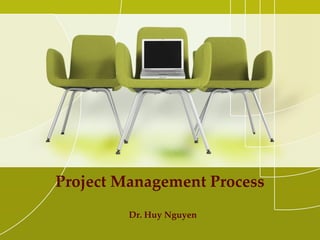 Project Management Process
Dr. Huy Nguyen
 