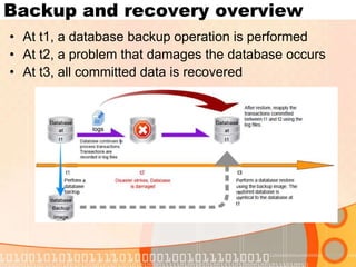 Topic 4 database recovery | PPTX