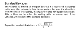 Understanding Deviation Topic 4 Measures of Dispersion.pptx