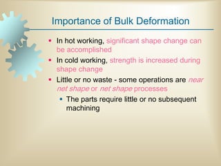 Topic 4 metal forming 160214 | PDF