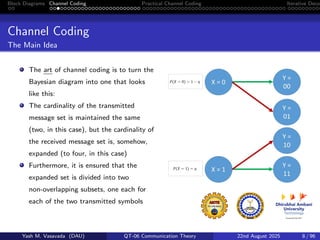 Noisy Channel Coding in Digital communications | PDF