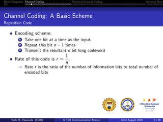Noisy Channel Coding in Digital communications | PDF