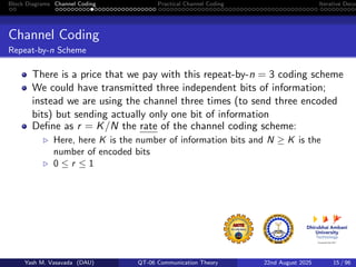 Noisy Channel Coding in Digital communications | PDF