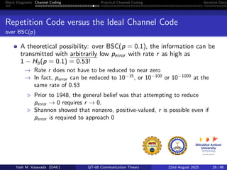 Noisy Channel Coding in Digital communications | PDF