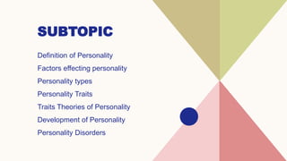 Subtopic Meaning TOPIC 4 PERSONALITY.pptx