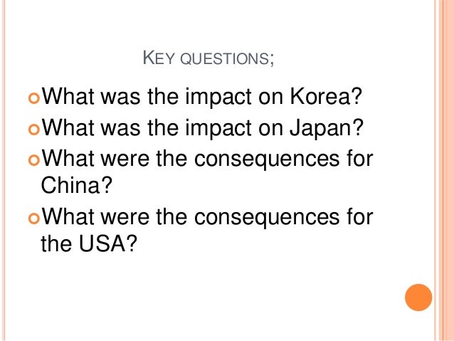 Korean war research paper