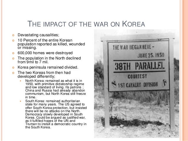 korean war effects