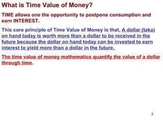 time value of money | PPT | Stocks and Bonds | Personal Investing