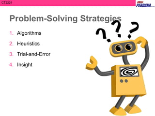TOPIC 5. SOLVING PROBLEM IN CRITICAL THINKING | PPTX