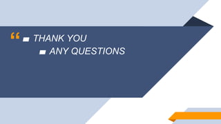 “▰ THANK YOU
▰ ANY QUESTIONS
 