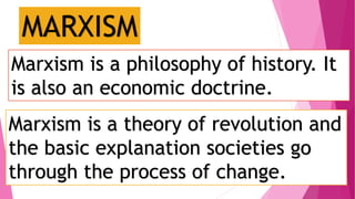 Topic 5 marxism | PPTX