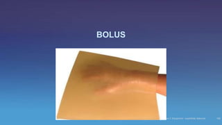 BOLUS
Part 5, lecture 2: Equipment - superficial, telecurie 109
 