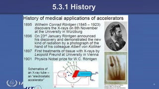 Radiation Protection in Radiotherapy Part 5, lecture 2: Equipment - superficial, telecurie 16
5.3.1 History
 