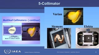Radiation Protection in Radiotherapy Part 5, lecture 2: Equipment - superficial, telecurie 88
5-Collimator
 