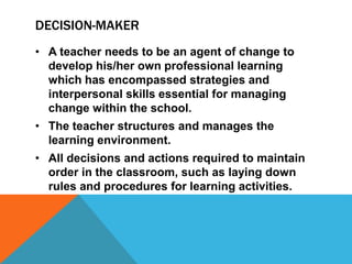TSL3143 Topic 5a Curriculum and the Teacher | PPTX