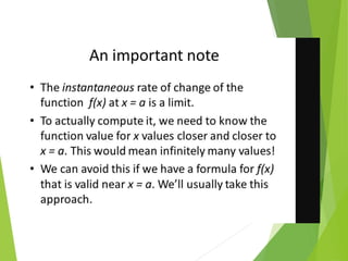 Topic 5 Average and inst rate of change.ppt