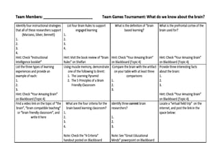Topic 5B: Field Trips, Festivals, Fairs and Fun