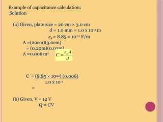 Topic 5 Capacitance and Capacitor in Physics | PPTX