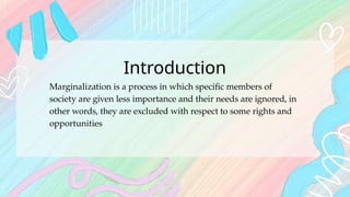 Marginalize Verb Example Image Lesson_Topic 5_Economic Marginalization.pptx