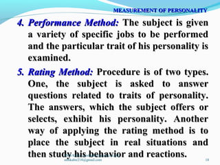 Personality and Job Behavior | PPT