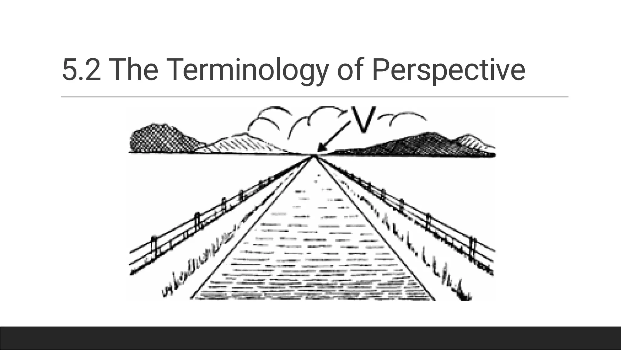 5.2 The Terminology of Perspective
 