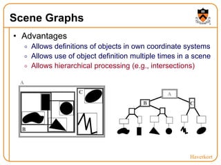 Scene Graph For Rendering Scenes Graphs and Modelling Transformation | PDF