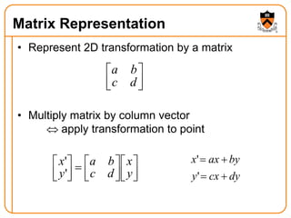 Scenes Graphs and Modelling Transformation | PDF