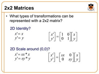 Scenes Graphs and Modelling Transformation | PDF