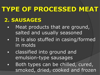 Meat Fabrication