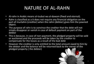 Topic 6 ar-rahnu | PPTX