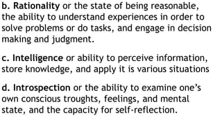 Topic 6 the human person | PDF