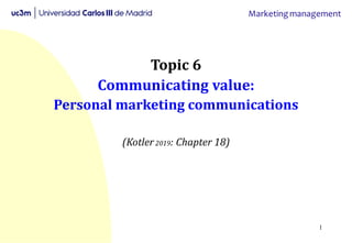 Topic 6 Communicating value Personal.pdf
